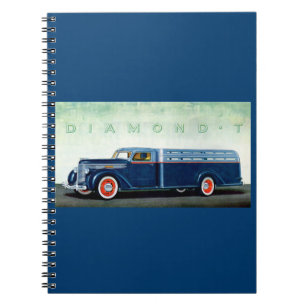 Carnet Camion bleu Diamond T 1937
