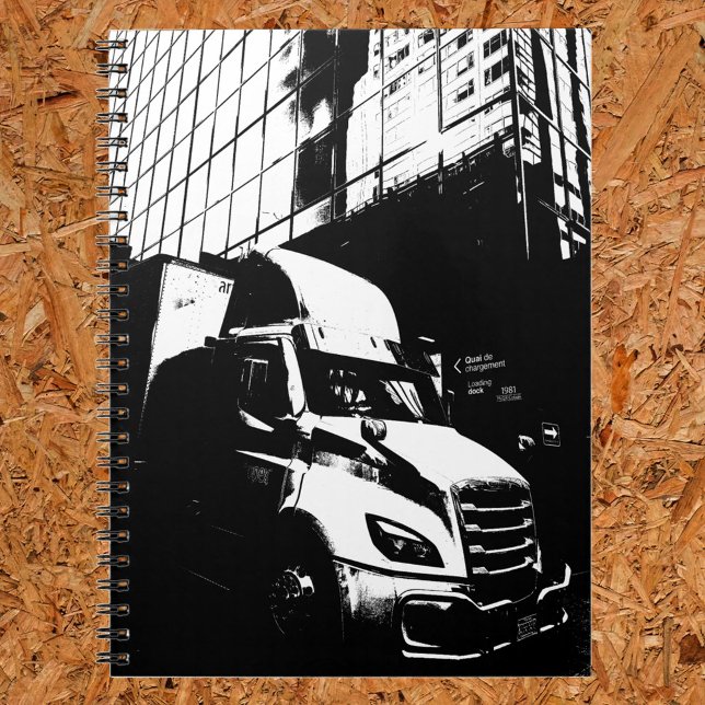 Carnet Camion de Camion Posterisé à Montréal Canada (Créateur téléchargé)