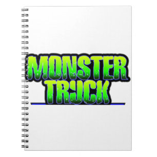Carnet camion monstre,camions monstres,monster jam,camion