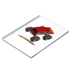 Carnet Camion monstre de dessin animé