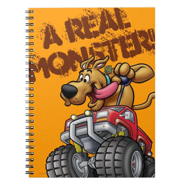 Carnet Camion Scooby Doo-Monster (Devant)