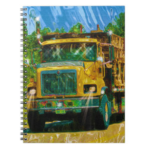 Carnet Camion transporteur à échafaudage à grande jauge