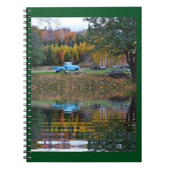 Carnet Camion vintage Au Vermont (Devant)