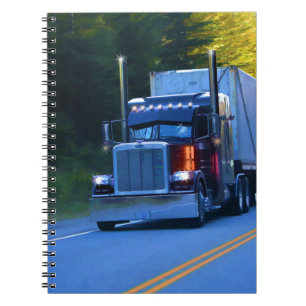 Carnet Camions, Big Rig Cargo Truck Art