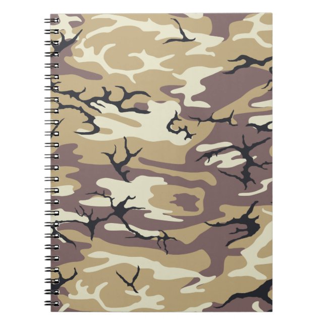 Carnet Camo Brown (Devant)