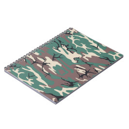 Carnet Camo Woodland