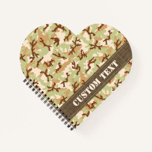 Carnet Camouflage du désert