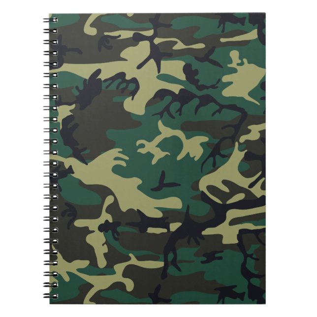 Carnet Camouflage militaire (Devant)