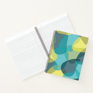 Carnet Camouflage, moderne, cool, tendance, géométrique u