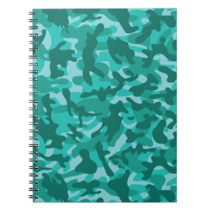 Carnet Camouflage Persan Bleu
