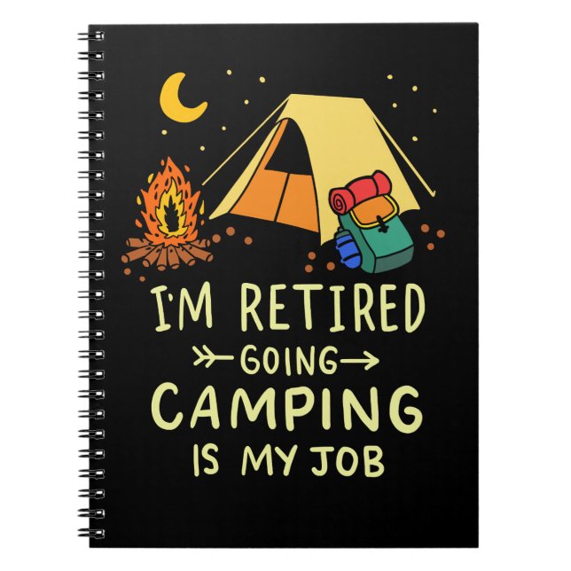 Carnet Camping Retraite Camper Camper (Devant)