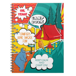 Carnet Camps d'été Pop Art pour enfants