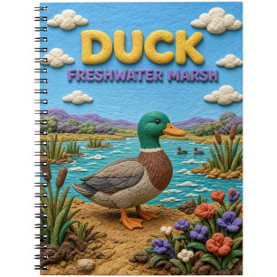 Carnet Canard, Art en argile de marais d'eau douce