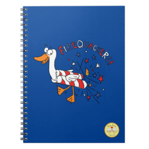 Carnet Canard drôle 4 juillet Enfants Mignon