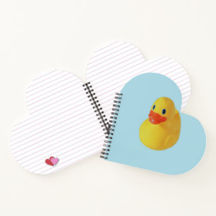 Carnet Canard en caoutchouc