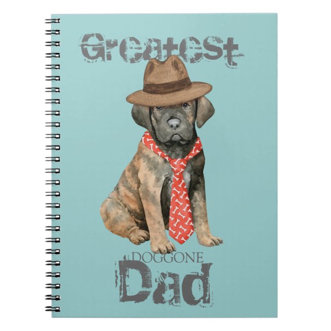 Carnet Cane Corso Papa (Devant)