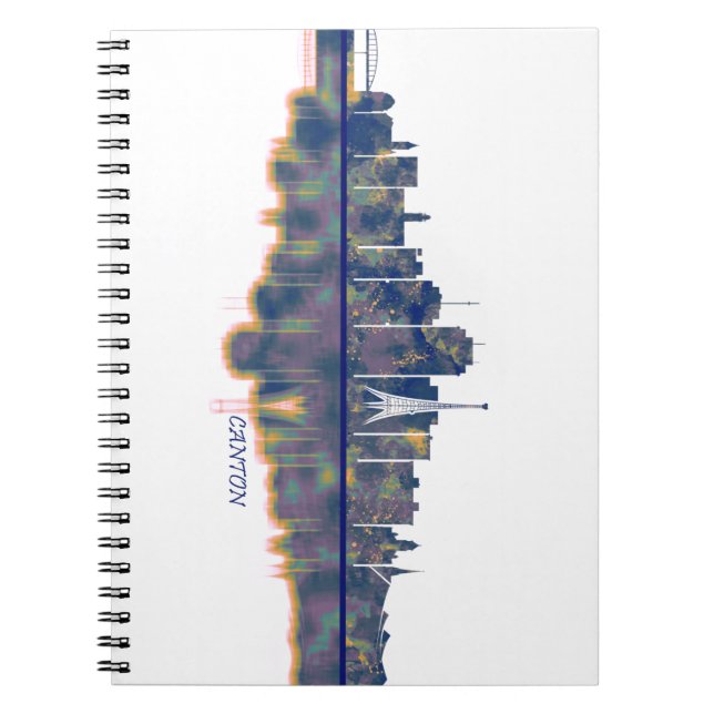 Carnet Canton Skyline (Devant)