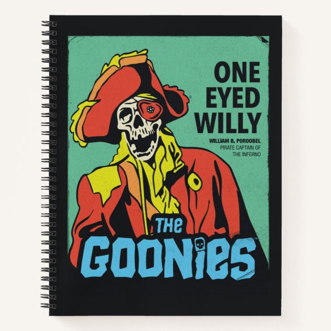 Carnet Capitaine de l'Inferno Willy Pirate à un oeil (Devant)
