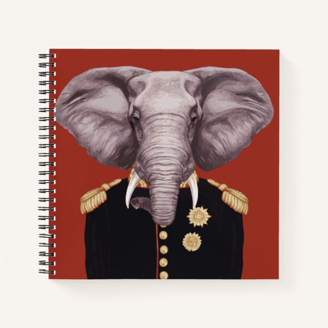 Carnet Capitaine Elephant (Devant)