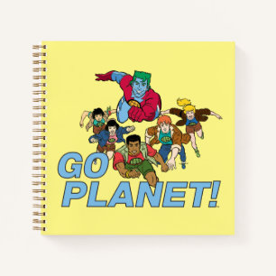 Carnet Capitaine Planète et les Planètes - Allez Planète