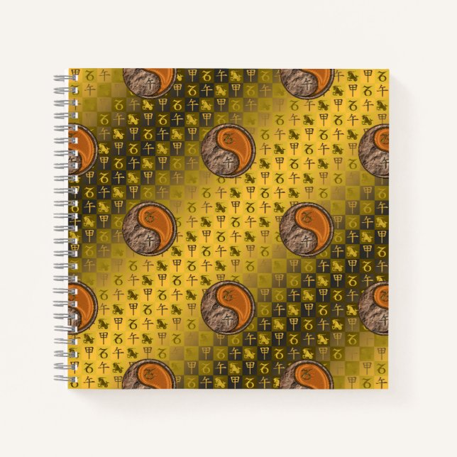 Carnet Capricorne & Cheval de Bois (Devant)