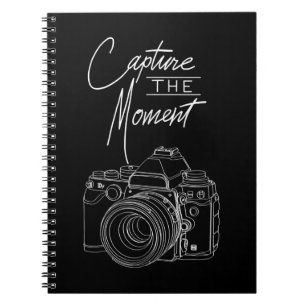 Carnet Capture Moment Camera Photographe.