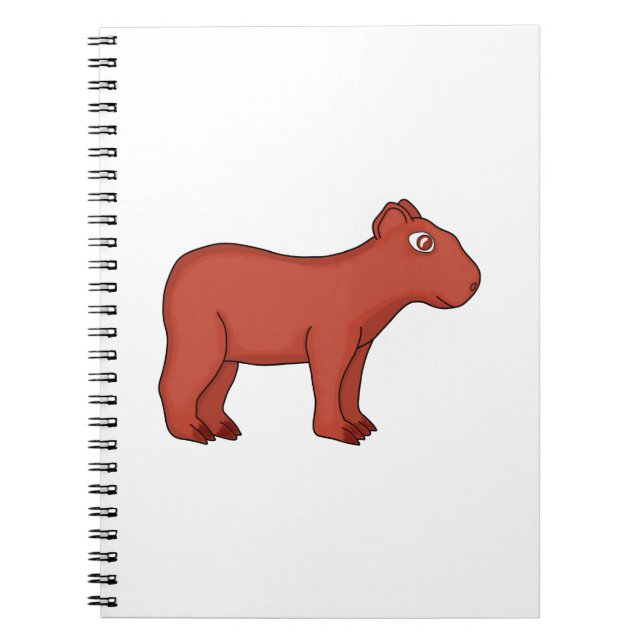 Carnet Capybara (Devant)