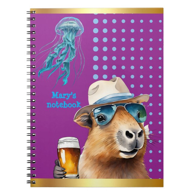 CARNET CAPYBARA - (Devant)