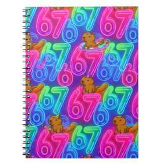 Carnet Capybaras avec 67 Notebook