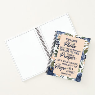 Carnet Car Je Connais Les Plans Que J'Ai Pour Vous Bible