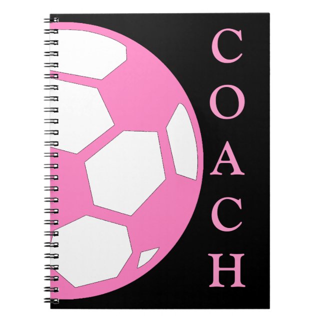 Carnet Car rose de ballon de football (Devant)