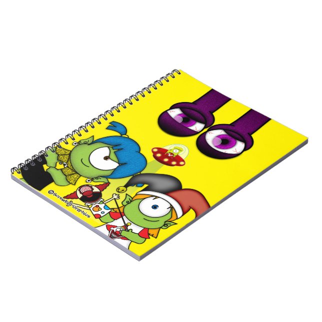 Carnet Caractères Cyclopes (Côté gauche)