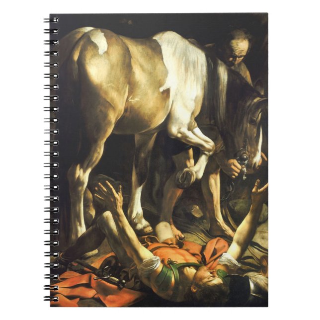 Carnet Caravaggio Conversion Chemin À Damas Saint Paul (Devant)
