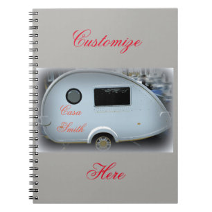Carnet Caravane en teardrop simplifiée roulette gypsy