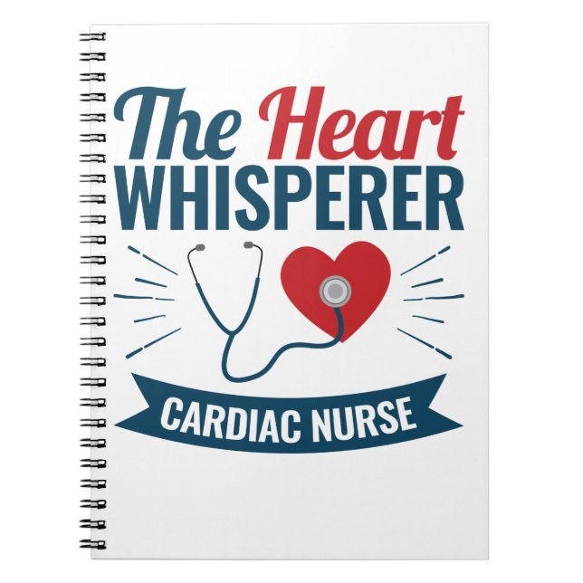 Carnet Cardiac Infirmière du coeur Whisperer (Devant)