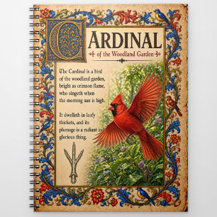 Carnet Cardinal, Art du Bestiaire Médiéval