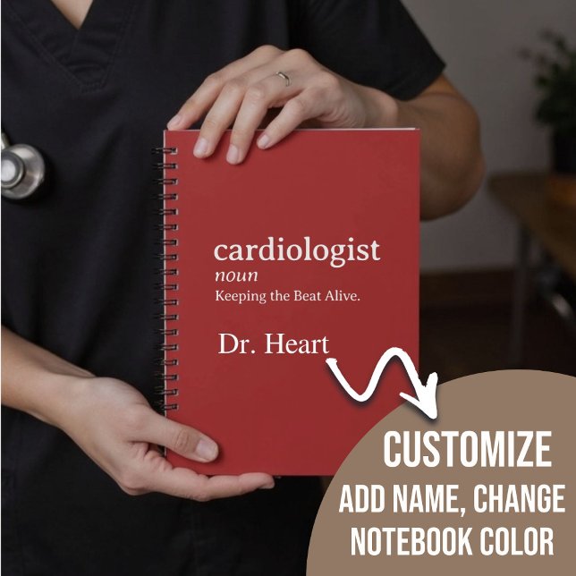 Carnet Cardiologiste sur mesure amusant à maintenir le ry (Cardiologist Funny Keeping the Beat Alive Notebook)