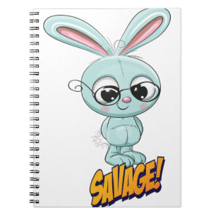 Carnet Caricature de Bunny Cute Kawaii