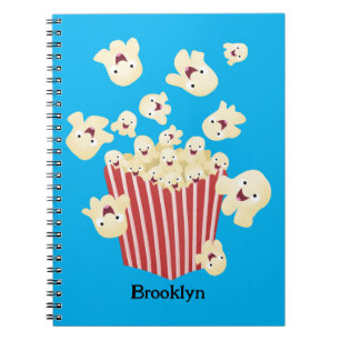 Carnet Caricature de pop-corn drôles