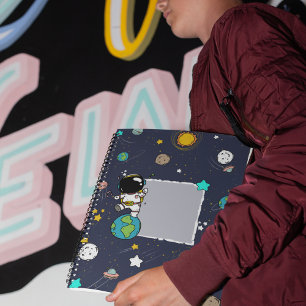 Carnet Caricature spatiale astronaute