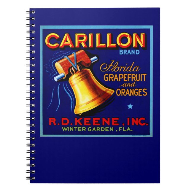 Carnet Carillon Florida Grapefruits (Devant)