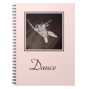Carnet carnet/Journal Spiral 'Toe Shoes'