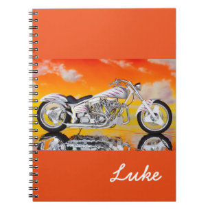 Carnet Carnet-moto et nom personnalisé