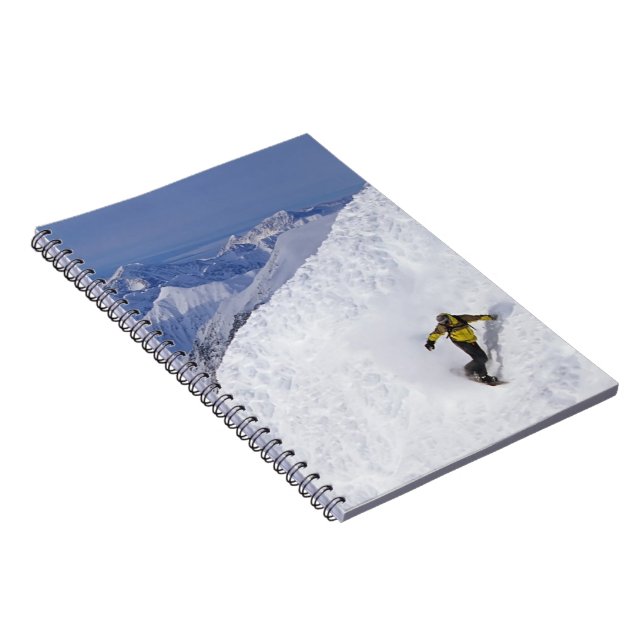Carnet Carnet-Snowboarder (Côté Droit)