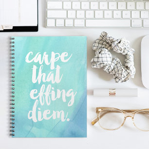 Carnet Carpe Ce Diem Efficace Aqua