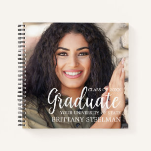 Carnet Carré Modern Instant Photo Graduation Guest Book