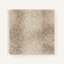 Carreau floral géométrique beige