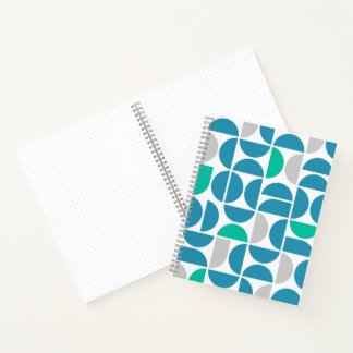 Carnet Carreaux aquatiques du milieu du siècle