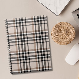 Carnet Carreaux Beige