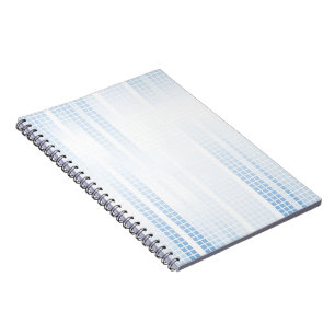 Carnet Carreaux de mosaïque bleue